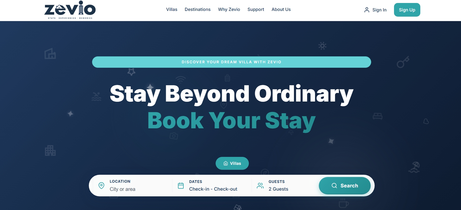 Zevio - Seamless Luxury Booking